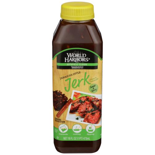 World Harbors Marinade Jamaican Jerk - 16 Oz (6 Units)