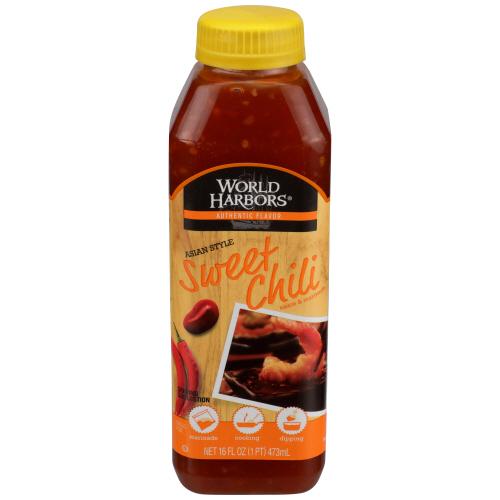 World Harbors Sauce & Marinade Sweet Chil - 16 Oz (6 Units)