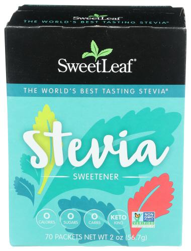 Sweetleaf Sweetener Stevia Pkt 1Grm - 70 Pc (3 Units)