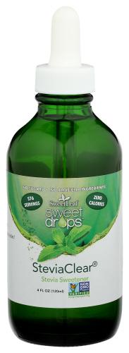 Sweetleaf Stevia Clear Liquid - 4 Oz (3 Units)