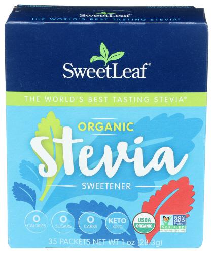 Sweetleaf Stevia Organic - 35 Pc (6 Units)