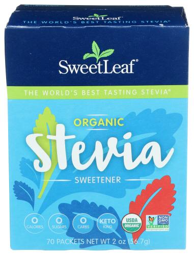 Sweetleaf Stevia Organic - 70 Pc (6 Units)