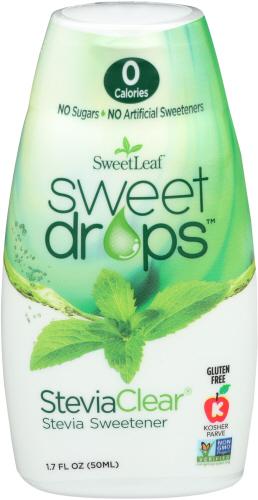 Sweetleaf Stevia Sweet Drop Clear - 1.7 Oz (12 Units)
