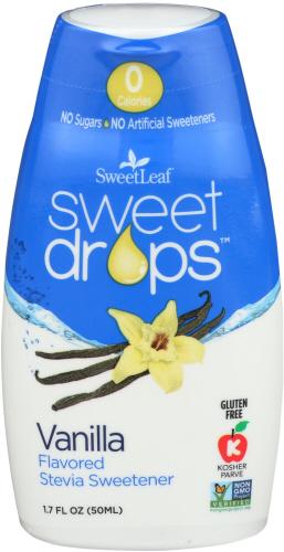 Sweetleaf Stevia Sweet Drop Vanilla - 1.7 Oz (12 Units)