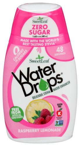 Sweetleaf Water Drop Raspberry Lmn - 1.62 Fo (12 Units)