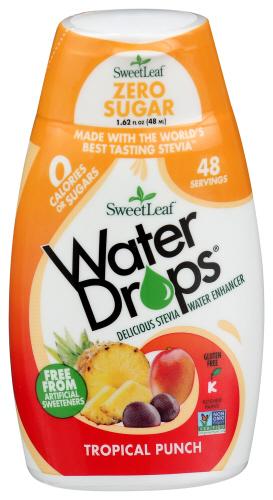 Sweetleaf Water Drop Tropical Punch - 1.62 Fo (12 Units)