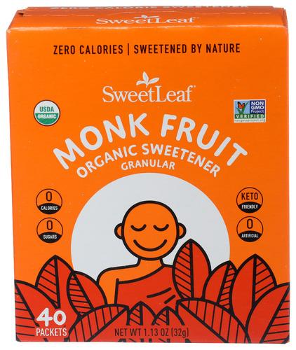 Sweetleaf Monk Fruit Powder 40Ct - 1.13 Oz (6 Units)