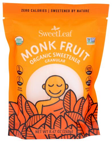 Sweetleaf Monk Fruit Sweetener Bag - 8.47 Oz (6 Units)