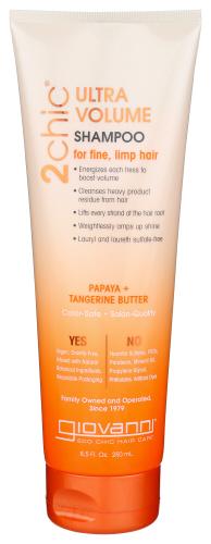Giovanni Cosmetics 2Chic Shampoo Papaya Butter - 8.5 Oz (3 Units)