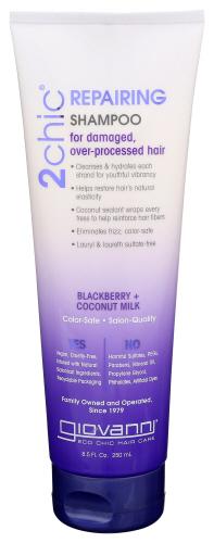 Giovanni Cosmetics Shampoo Ult Repair W Blck - 8.5 Oz (3 Units)