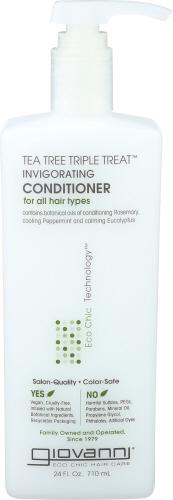 Giovanni Cosmetics Conditioner T Tr Trpl Treat - 24 Oz (3 Units)