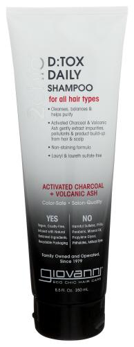 Giovanni Cosmetics Shampoo 2Chic Dtox Daily - 8.5 Oz (3 Units)