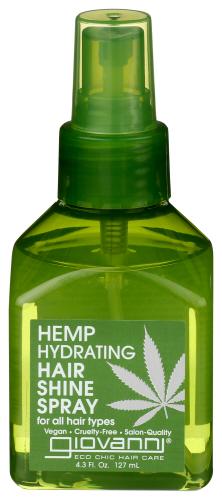 Giovanni Cosmetics Spray Shine Hemp Hydratng - 4.3 Oz (3 Units)