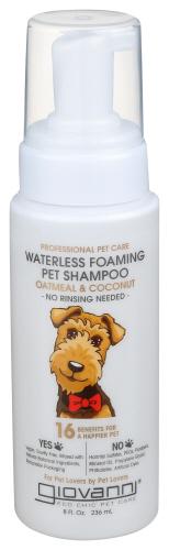 Giovanni Cosmetics Pet Shamp Foam Oatmeal Cnut - 8 Oz (1 Units)