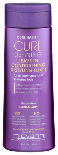 Giovanni Cosmetics Conditioner &Style Elixr - 8.5 Fo (3 Units)