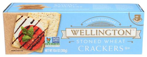 Wellington Cracker Stoned Wheat - 10.6 Oz (12 Units)