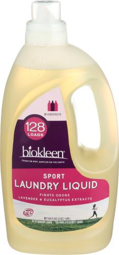 Bio Kleen Laundry Sports - 64 Oz (6 Units)
