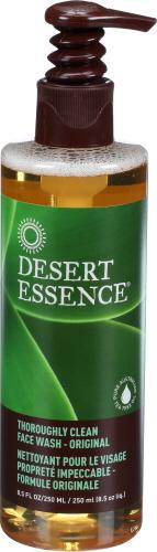 Desert Essence Wash Face Thrghly Clean - 8.5 Fo (3 Units)