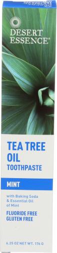 Desert Essence Tooth Paste Tea Tree Mint - 6.25 Oz (3 Units)