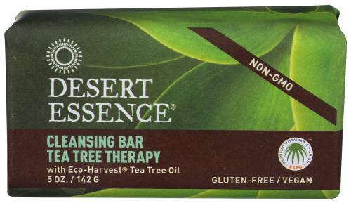 Desert Essence Soap Bar Tea Tree Therapy - 5 Oz (3 Units)
