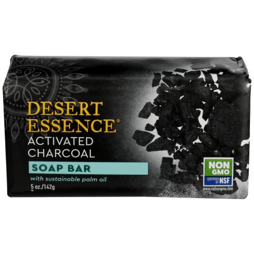 Desert Essence Soap Bar Charcoal Activtd - 5 Oz (3 Units)