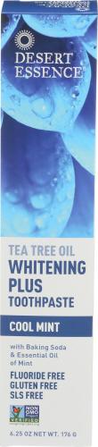 Desert Essence Tooth Paste Whtnng+ Tea Tree Oi - 6.25 Oz (3 Units)