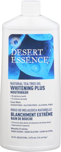 Desert Essence Mouthwash Whtng+ Tea Tree Oil - 16 Fo (3 Units)