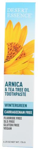 Desert Essence Tooth Paste Tea Tree Arnica - 6.25 Oz (3 Units)