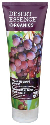 Desert Essence Shampoo Ital Red Grape Og - 8 Fo (3 Units)