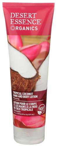 Desert Essence Lotion Hnd Bdy Trp Cocont - 8 Fo (3 Units)