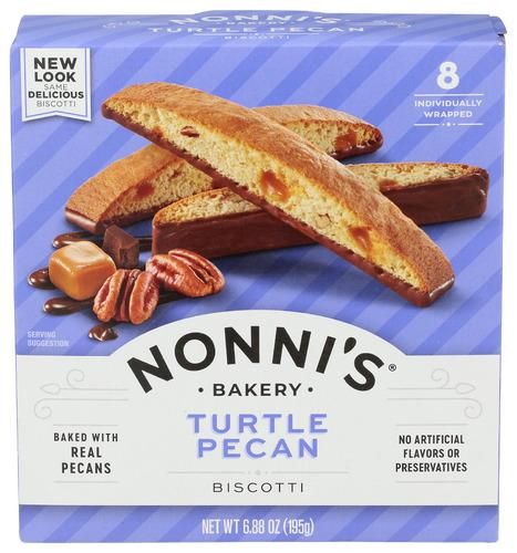 Nonnis Biscotti Turtle Pcn - 6.88 Oz (6 Units)