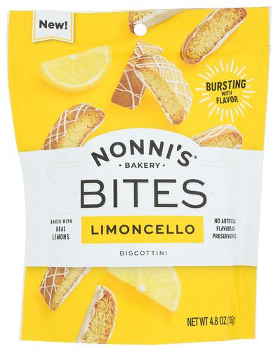 Nonnis Bites Bscotti Lmncllo - 4.8 Oz (6 Units)
