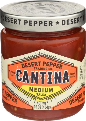 Desert Pepper Salsa Cantina Medium Red - 16 Oz (6 Units)