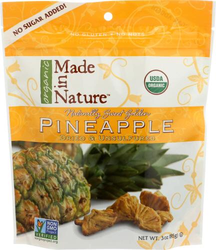 Made In Nature Pineapple Pieces Df Organic - 3 Oz (6 Units)