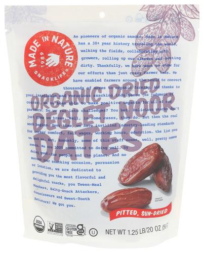 Made In Nature Dates Df Organic - 20 Oz (6 Units)