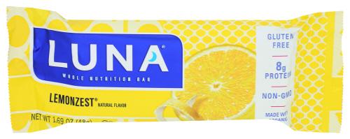 Luna Bar Lemon Zest - 1.7 Oz (15 Units)