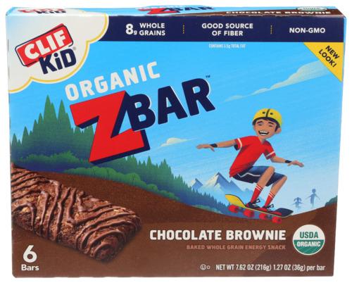 Clif Kid Chocolate Zbar Brwnie 6Pk Organic - 7.62 Oz (9 Units)