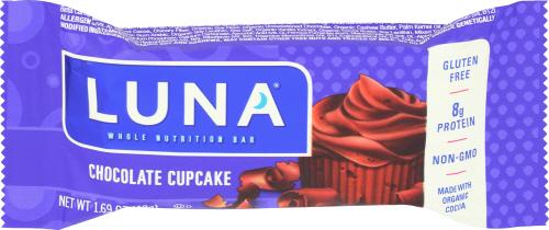 Luna Bar Luna Chocolate Cupcake - 1.69 Oz (15 Units)