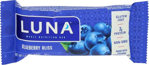Luna Bar Snrse Bluebry Ygrt - 1.7 Oz (15 Units)