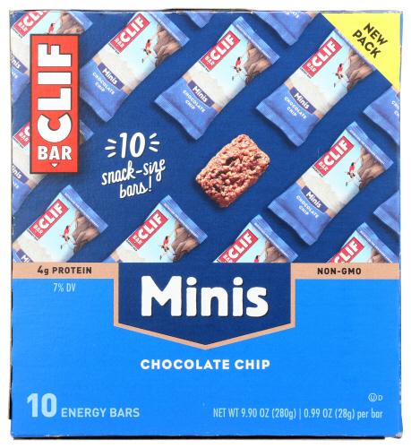 Clif Bar Mini Chocolate Chip 10Ct - 9.9 Oz (9 Units)