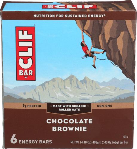 Clif Bar Chocolate Brownie 6 Pc - 14.4 Oz (6 Units)