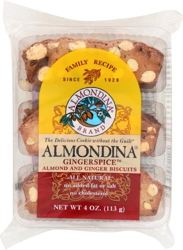 Almondina Cookie Biscuit Gingerspice - 4 Oz (12 Units)