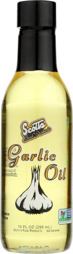 Scotts Food Products Oil Garlic - 10 Oz (12 Units)