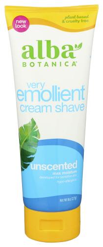 Alba Botanica Shave Cream Unsntd - 8 Oz (1 Units)