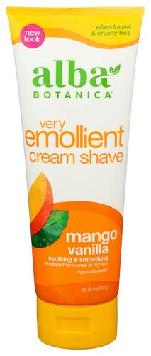 Alba Botanica Shave Creme Mango Vanilla - 8 Oz (1 Units)