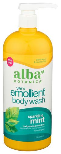 Alba Botanica Shwr Gel Sprk Mint - 32 Oz (1 Units)