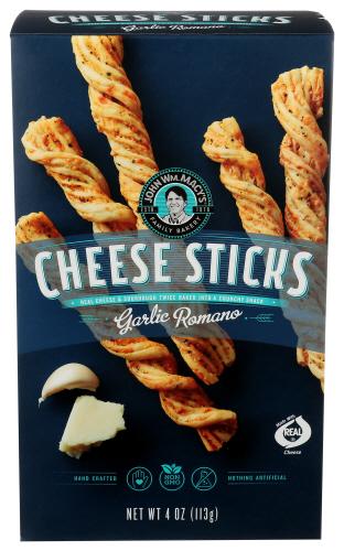Macys Cheesestick Garlic - 4 Oz (6 Units)