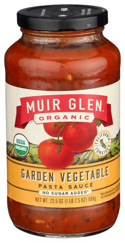 Muir Glen Sauce  Garden Vegetable - 23.5 Oz (12 Units)
