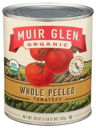 Muir Glen Tomato Peeld Whl - 28 Oz (12 Units)