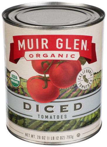 Muir Glen Tomato Diced - 28 Oz (12 Units)
